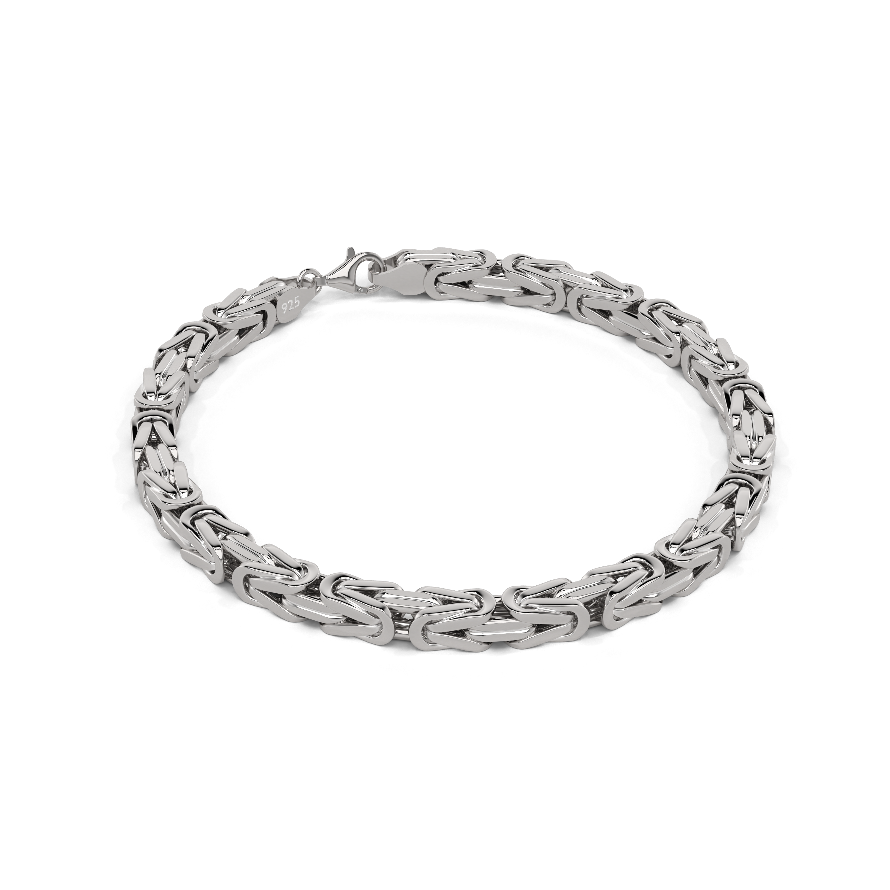 Königsketten Armband 6.0mm 925 Silber – KINGSSILVER